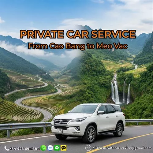 Cao Bang to Meo Vac Private Car